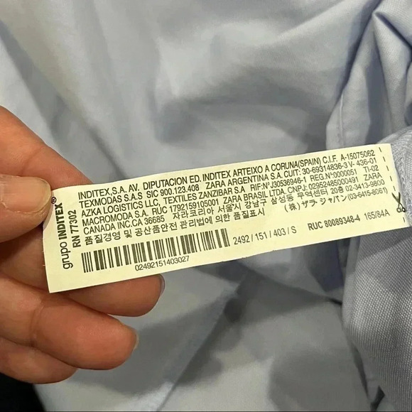 Zara Basic midi Tunic Dress with big chunky buttons and waist cinched belt❤️ - Picture 14 of 14